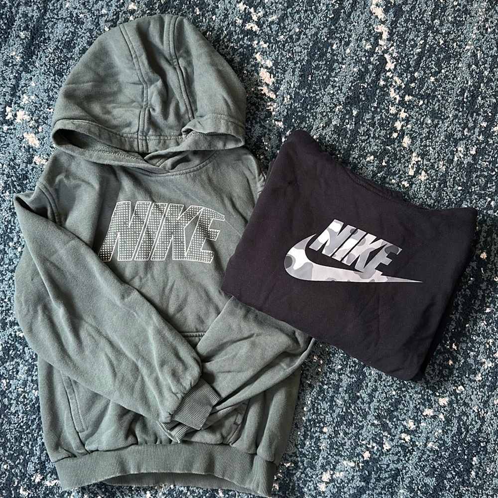 Lot of 2 Nike Hoodies